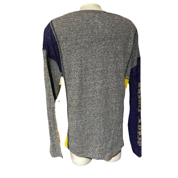LSU Tigers Women’s Colosseum Color Blocked Tee NCAA M Team Colors NEW - Picture 7 of 10